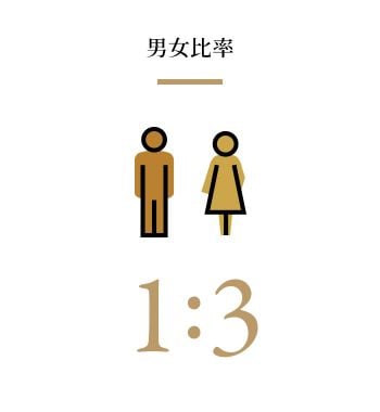 男女比率
